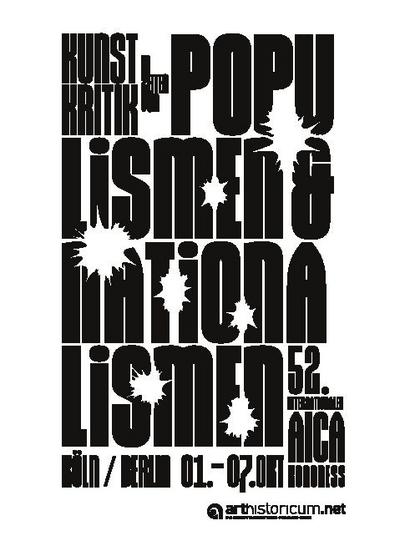 Kunstkritik in Zeiten von Populismen und Nationalismen