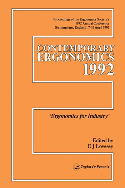 Contemporary Ergonomics