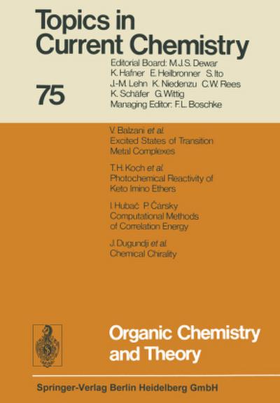 Organic Chemistry and Theory