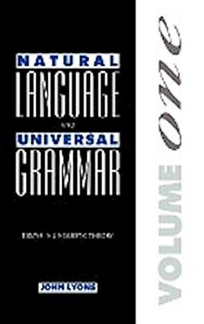 Natural Language and Universal Grammar