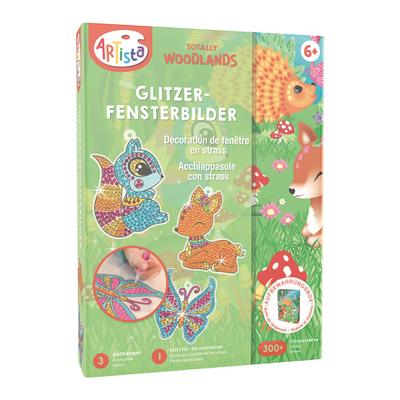 Artista - Glitzer-Fensterbilder