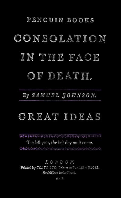 Consolation in the Face of Death
