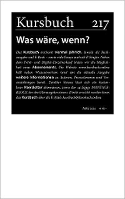 Kursbuch 217