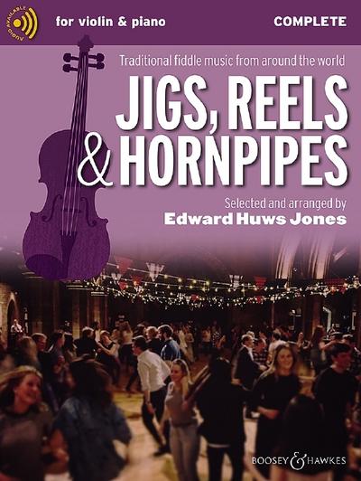 Jigs, Reels & Hornpipes - Violine (2 Violinen) und Klavier, Gitarre ad libitum.