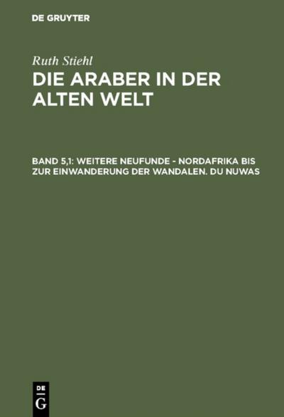 Weitere Neufunde – Nordafrika bis zur Einwanderung der Wandalen – Du Nuwas