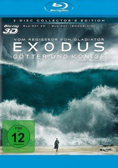 Exodus: Götter und Könige 3D, 1 Blu-ray