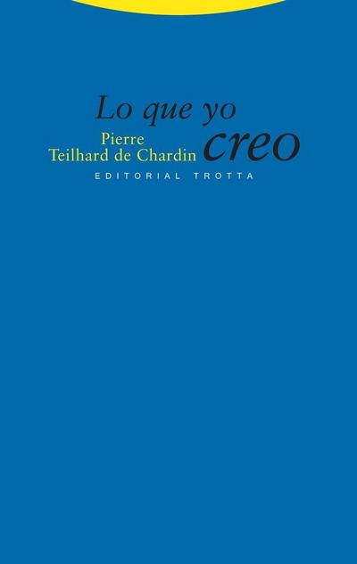 Lo que yo creo