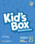 Kid’s Box New Generation Level 2 Activity Book with Home Booklet and Digital Pack English for Spanish Speakers