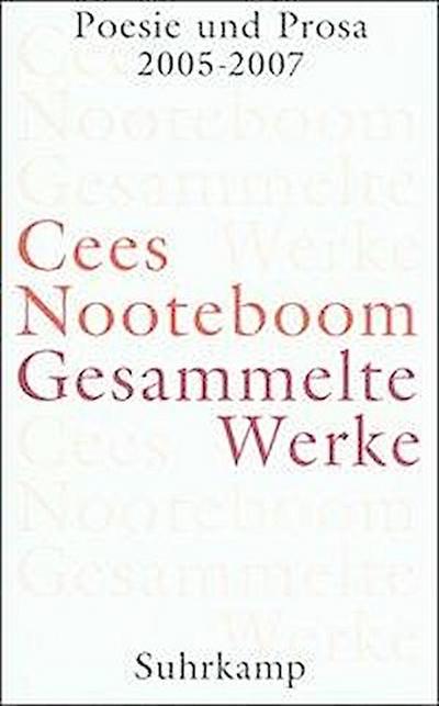 Nooteboom: Ges. Werke 9