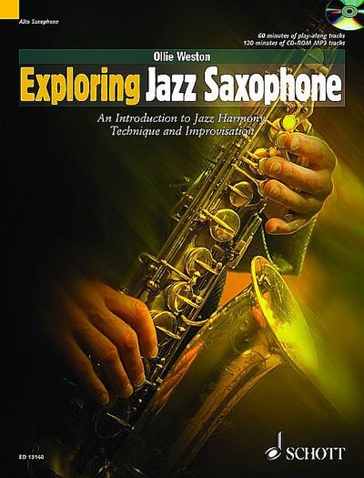 Exploring Jazz Saxophone, Alto Saxophone, w. CD-ROM