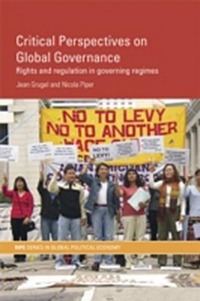 Critical Perspectives on Global Governance