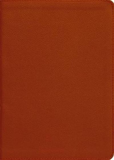 Esv, Thompson Chain-Reference Bible, Genuine Leather, Calfskin, Tan, Red Letter, Thumb Indexed