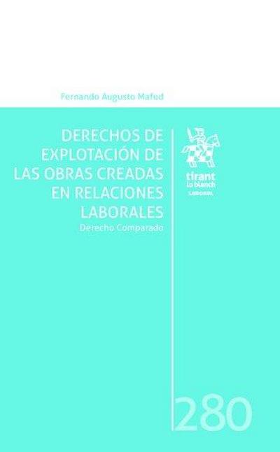Derechos de explotación de las obras creadas en relaciones laborales. Derecho comparado