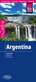 Reise Know-How Landkarte Argentinien / Argentina (1:2.000.000)