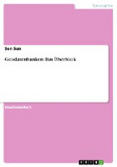 Geodatenbanken: Ein Überblick