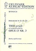 Trio g-Moll op.13,2für 3 Flöten