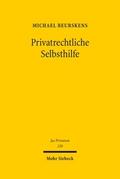 Privatrechtliche Selbsthilfe