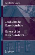 Geschichte des Husserl-Archivs History of the Husserl-Archives