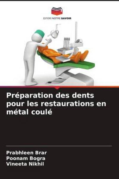 Préparation des dents pour les restaurations en métal coulé