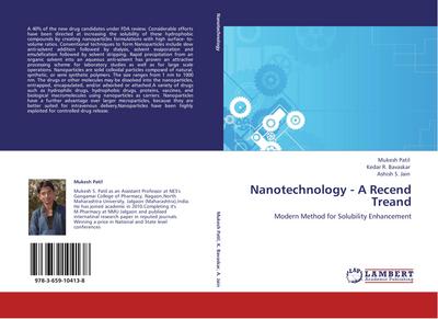 Nanotechnology - A Recend Treand