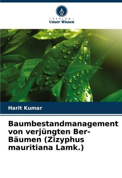 Baumbestandmanagement von verjüngten Ber-Bäumen (Zizyphus mauritiana Lamk.)