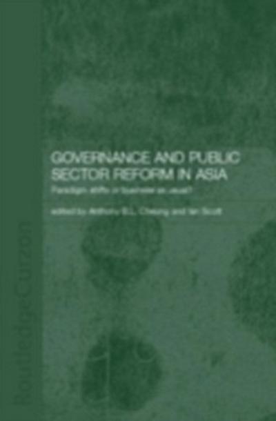 Governance and Public Sector Reform in Asia
