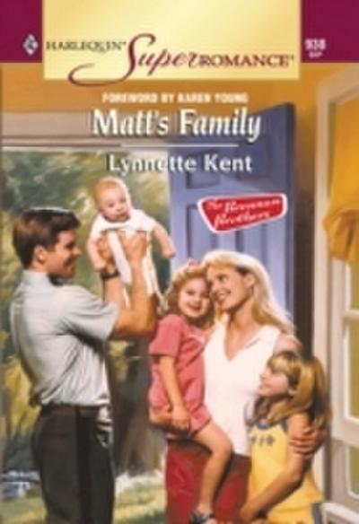Matt’s Family (Mills & Boon Vintage Superromance)