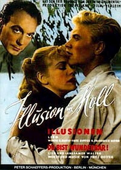 Illusion in Moll: Einzelausgabefür Gesang und Klavier