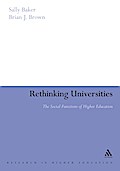 Rethinking Universities