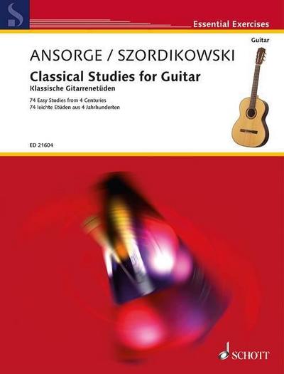 Classical Studies for Guitar/Klassische Gitarrenetüden