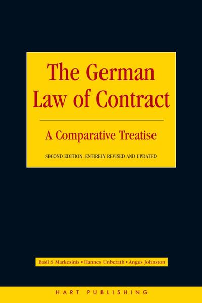 The German Law of Contract