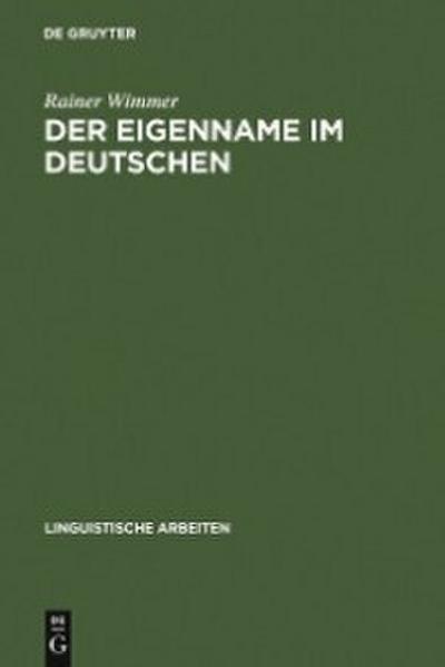 Der Eigenname im Deutschen