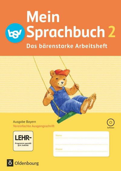 Mein Sprachbuch 2. Jahrgangsstufe. Arbeitsheft A in Vereinfachter Ausgangsschrift. Ausgabe Bayern