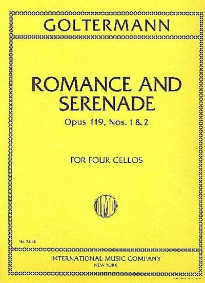 Romance and Serenade op.119,1+2for 4 violoncellos
