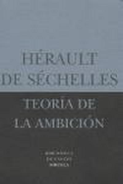 Teoría de la ambición