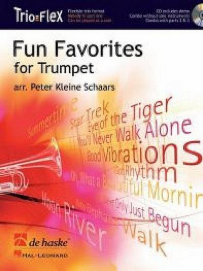 Fun Favorites for 1-3 Trumpets, m. Audio-CD - Peter Kleine Schaars
