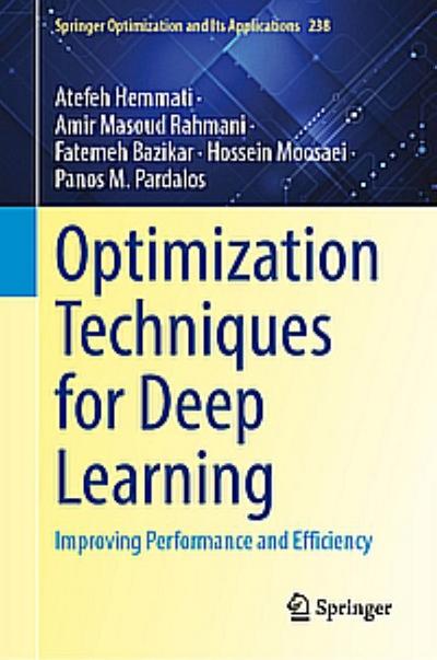Optimization Techniques for Deep Learning