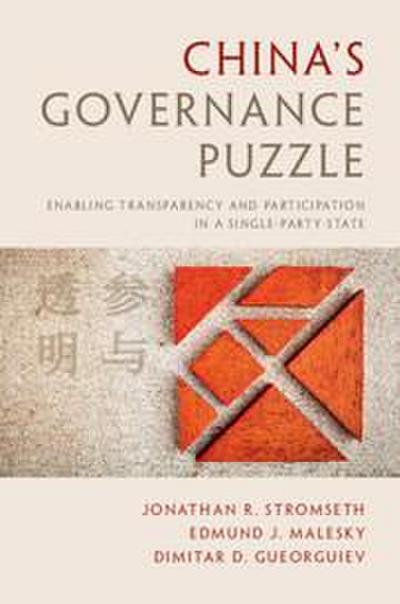 China’s Governance Puzzle