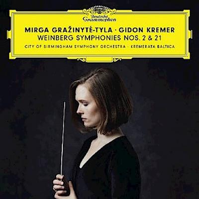 Weinberg Symphonies Nos. 2 + 21, 2 Audio-CDs