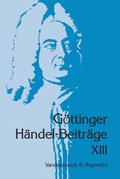Göttinger Händel-Beiträge, Band 13