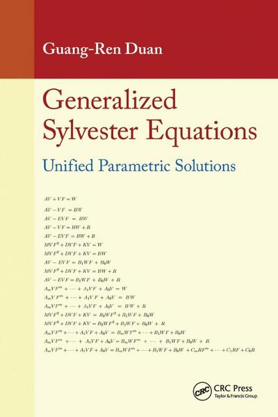 Generalized Sylvester Equations