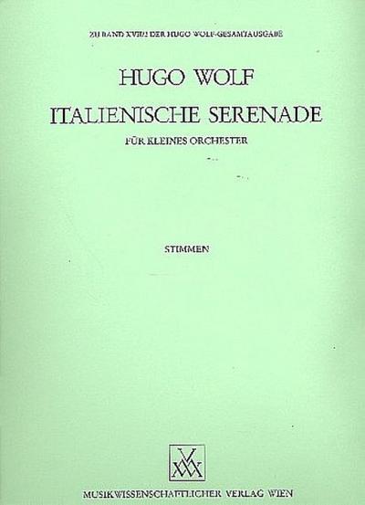 Italienische Serenadefür kleines Orchester