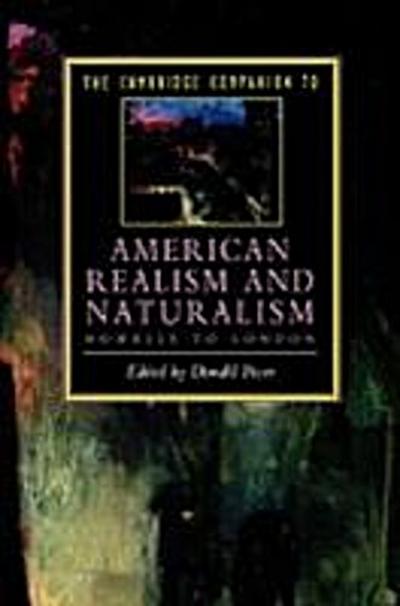 Cambridge Companion to American Realism and Naturalism