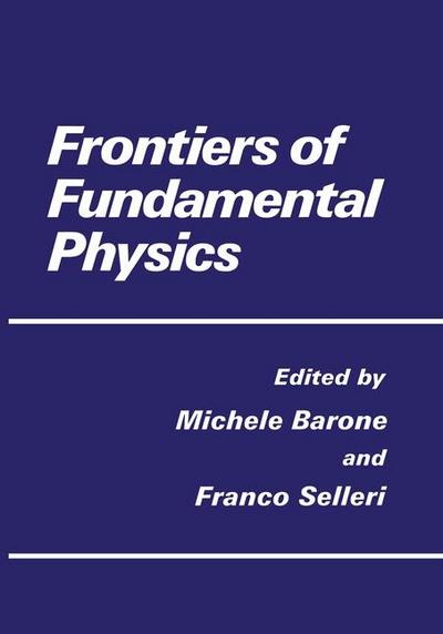 Frontiers of Fundamental Physics