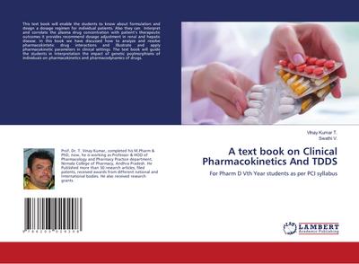 A text book on Clinical Pharmacokinetics And TDDS