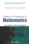 Defects Of Properties In Mathematics: Quantitative