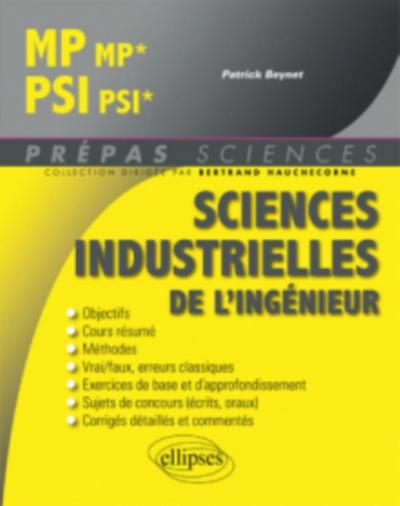 Sciences industrielles de l’’ingénieur MP/MP* - PSI/PSI*