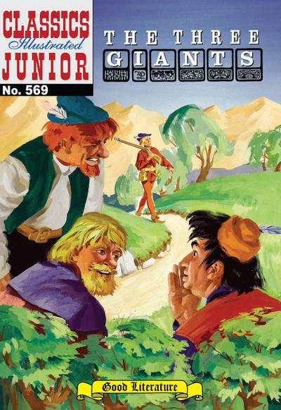 Three Giants (with panel zoom)    - Classics Illustrated Junior