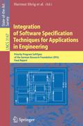 Integration of Software Specification Techniques for Applications in Engineering