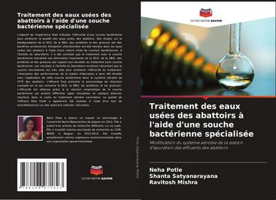 Traitement des eaux usées des abattoirs à l’aide d’une souche bactérienne spécialisée